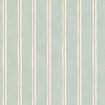 Rowing Stripe Duckegg Fabric by the Metre